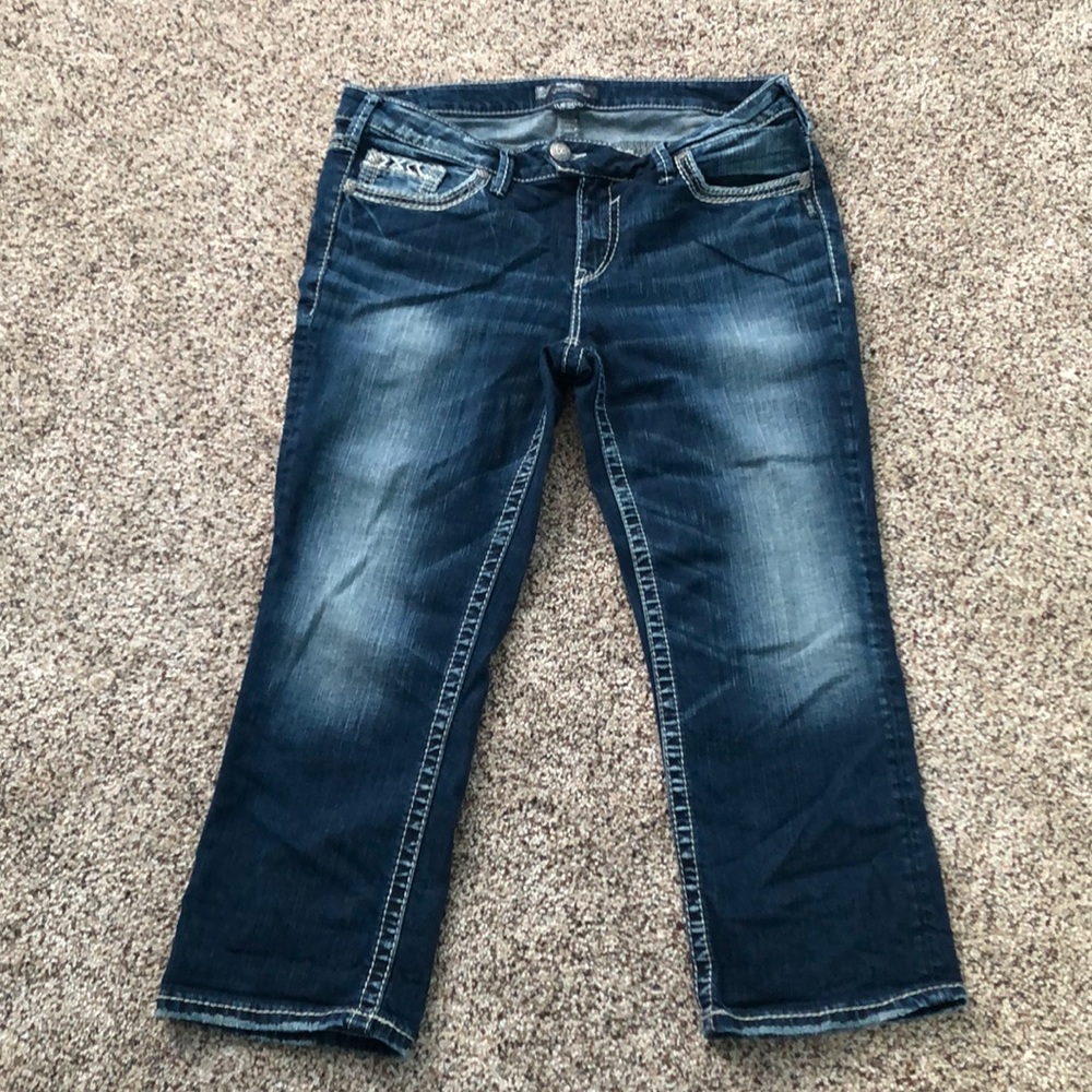 Silver jeans